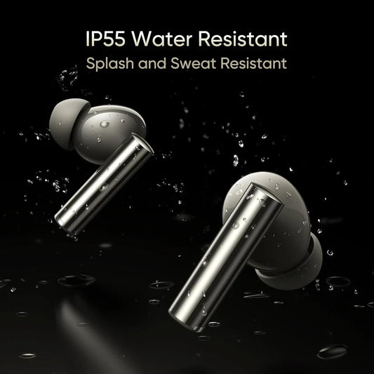 Max34A Ear Wireless Buds Air 6 Pro with Dual Drivers(11Mm+6Mmtweeter),40 Hrs Play Time